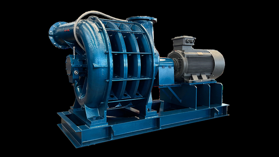 Yüksek performanslı çok aşamalı santrifüjli solucan ve düşük enerji tüketimi için optimize edilmiş