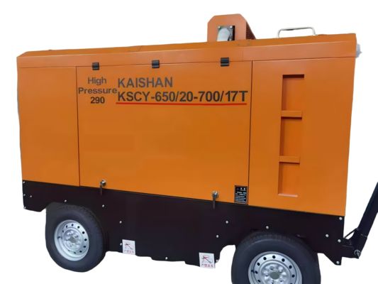 Mobil vida hava kompresörü 0.5-2.5Mpa Diesel / Elektrikli Endüstriyel