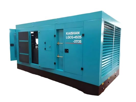 Petrol Gaz Sondajı için Derin Kuyu Vidalı Hava Kompresörü 1.7-3.5Mpa