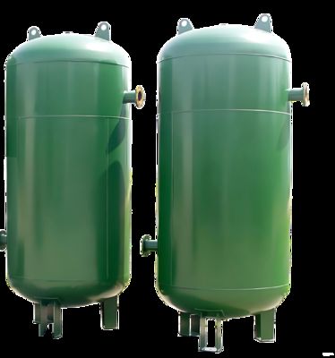 Altyapı inşaatı için kullanılan gaz depolama tankları